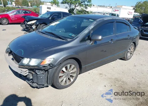 2010 Honda Civic Ex from USA, damaged, VIN 2HGFA1F87AH553334